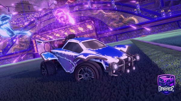 A Rocket League car design from Phew11