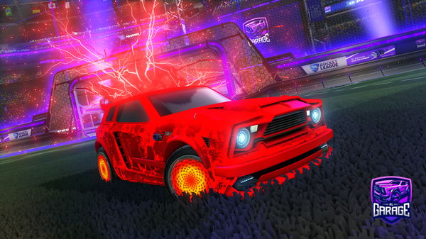 A Rocket League car design from Ro-Dawg