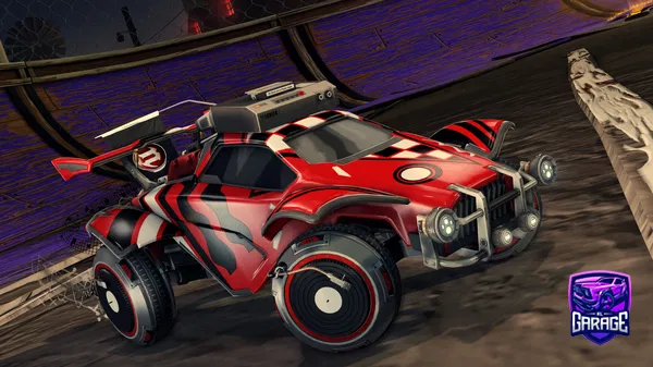 A Rocket League car design from -V3N0M-