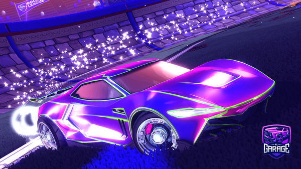 A Rocket League car design from A_JZR