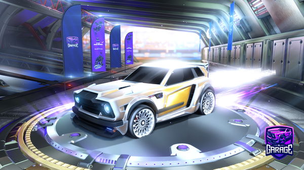 A Rocket League car design from YYZ-KET