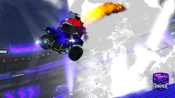 A Rocket League car design from cz15oficial