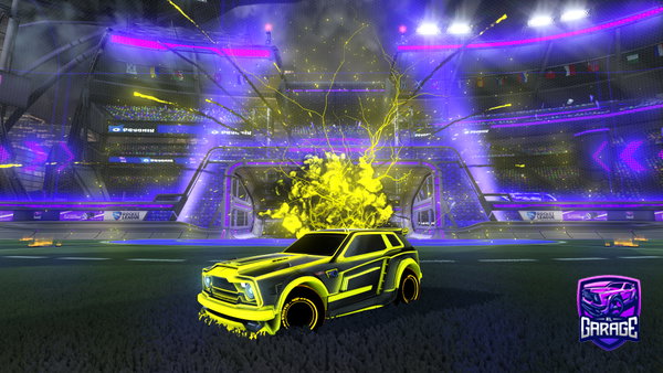 A Rocket League car design from gonzagarry