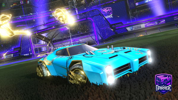 A Rocket League car design from Kirkandsteph121