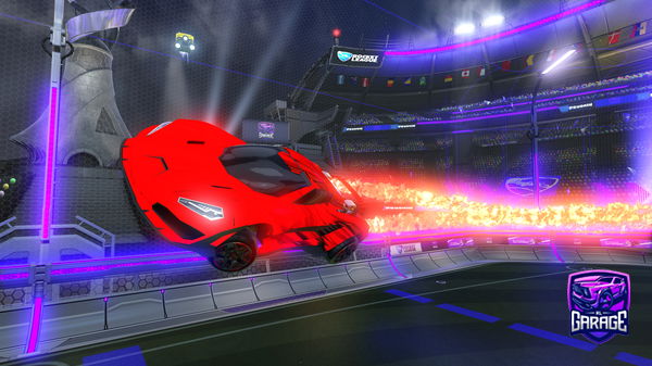 A Rocket League car design from Miracular2010