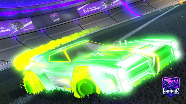 A Rocket League car design from freeze_master4