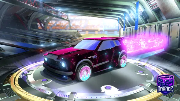 A Rocket League car design from dentacon