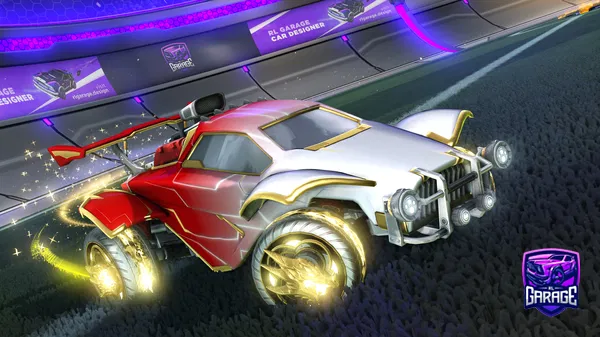 A Rocket League car design from charliejones2014