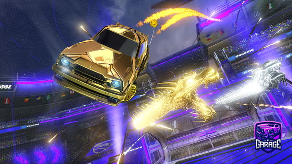 A Rocket League car design from xstrike360