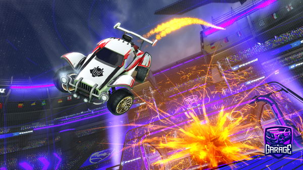 A Rocket League car design from mc-Jona