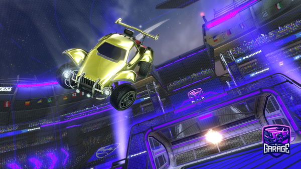 A Rocket League car design from caidennnr