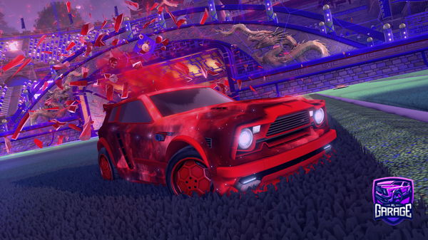 A Rocket League car design from ChadMan8624