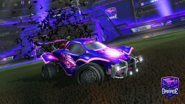 A Rocket League car design from frogfhjdihvme