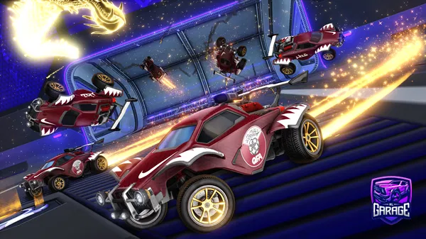 A Rocket League car design from Jeebozz