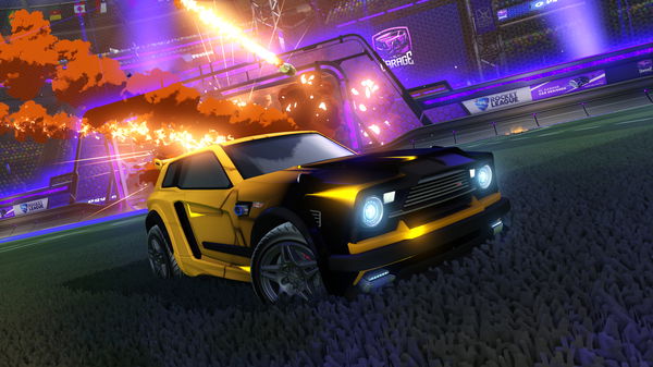 A Rocket League car design from Flerp720