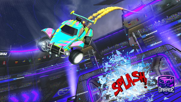 A Rocket League car design from TheCrew2223