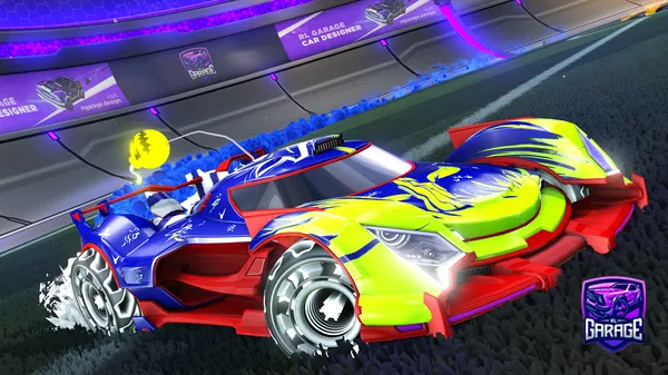 A Rocket League car design from Shooteo2313