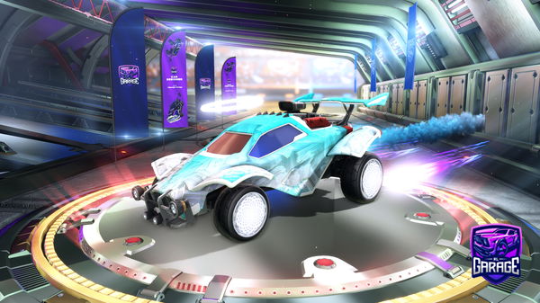 A Rocket League car design from hendersonowls