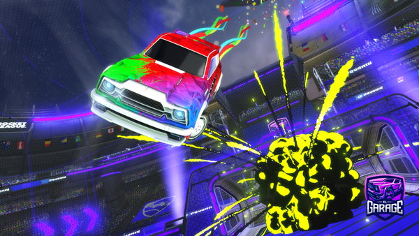 A Rocket League car design from Nivle_1337