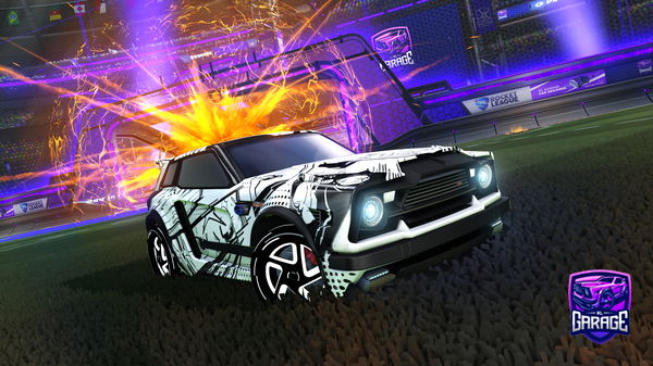 A Rocket League car design from igno1988