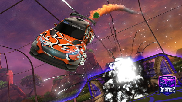 A Rocket League car design from crazycowboy911