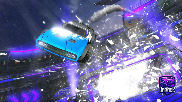 A Rocket League car design from xabiprovaz