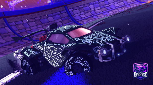 A Rocket League car design from Raiyu