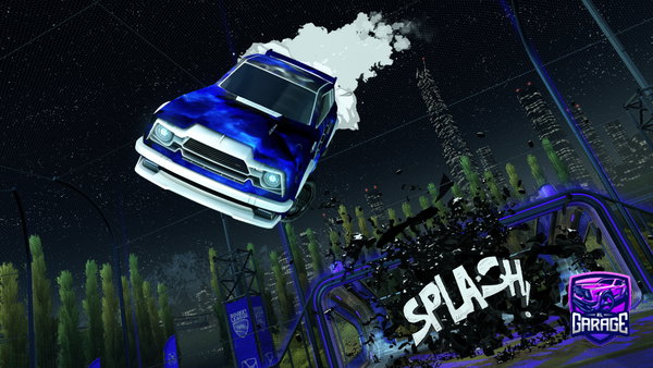 A Rocket League car design from Anime7228