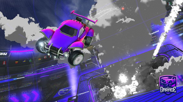 A Rocket League car design from fill321123