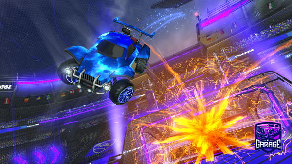 A Rocket League car design from ItzLithic