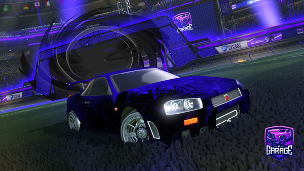 A Rocket League car design from Lduzmani