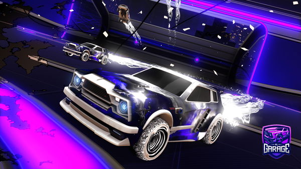 A Rocket League car design from ImaZaba03