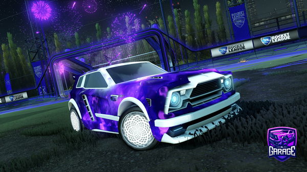 A Rocket League car design from ItsMeH09