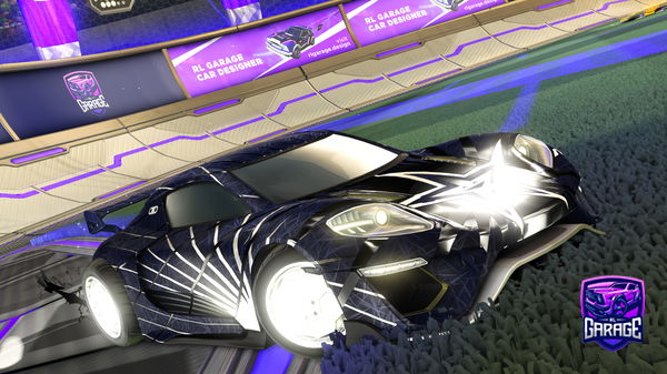 A Rocket League car design from viniers