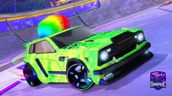 A Rocket League car design from Csy