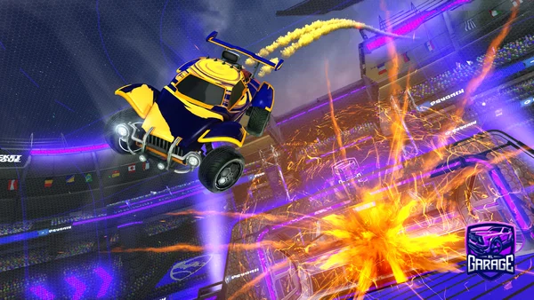 A Rocket League car design from RomelITO