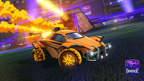 A Rocket League car design from Rai3