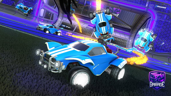 A Rocket League car design from PIXELITOO