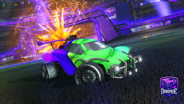 A Rocket League car design from psnwitterakker12