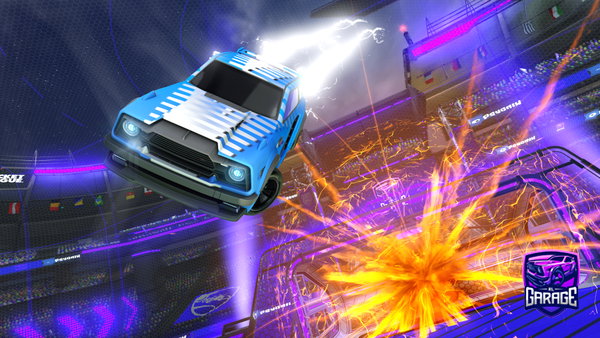 A Rocket League car design from bundabeater59