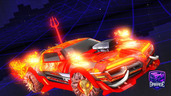 A Rocket League car design from Coldhd93k