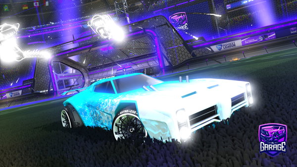 A Rocket League car design from zombieforce51