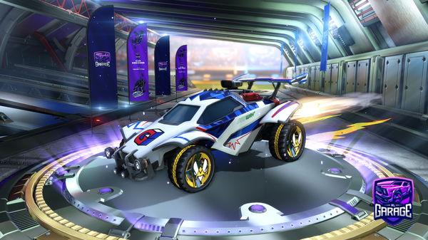 A Rocket League car design from Cv_x