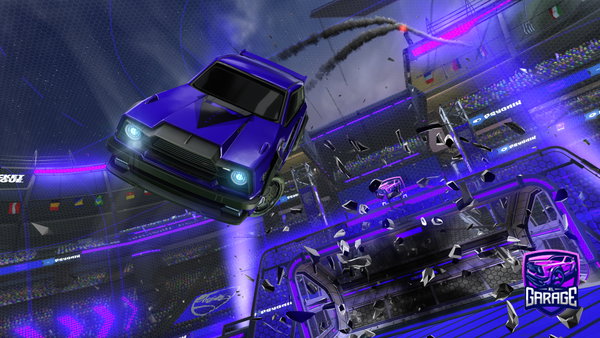 A Rocket League car design from ay775