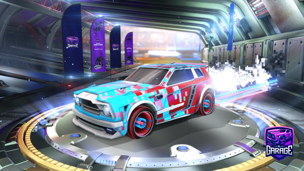A Rocket League car design from OBSDGlitch