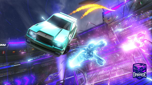 A Rocket League car design from Aalltrac