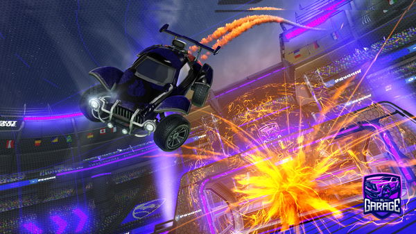 A Rocket League car design from NTHEF