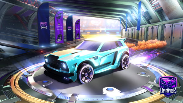 A Rocket League car design from MrBooost