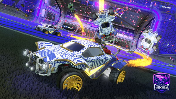 A Rocket League car design from YT-speedemon_rl