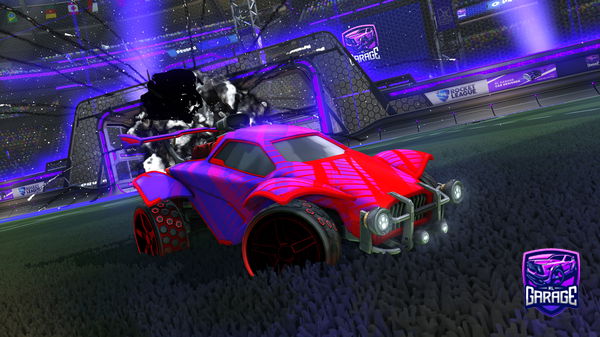 A Rocket League car design from ExoT_